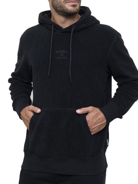 Russell Athletic Ανδρικό Φούτερ Με Κουκούλα - Pullover Hoody Jacket - A3-721-2-099 - Black