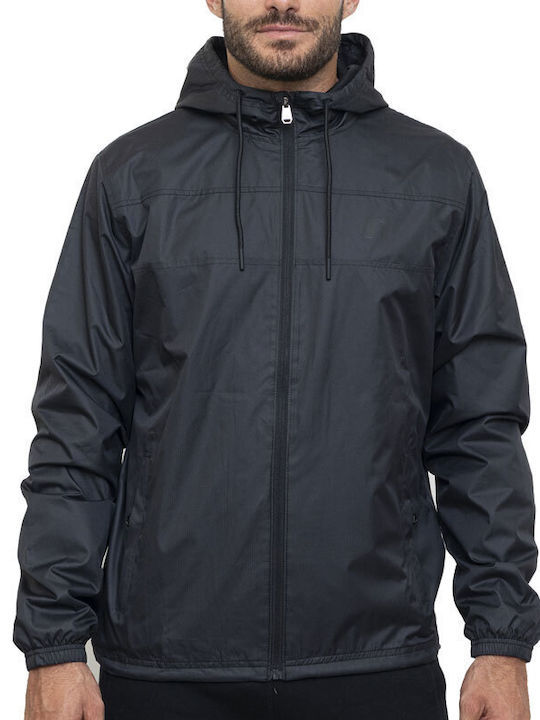 Russell Athletic Ανδρικό Αντιανεμικό Μπουφάν - Windbreaker - A3-723-2-099 - Black