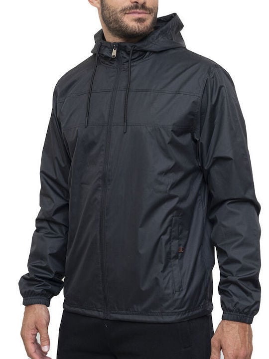 Russell Athletic Ανδρικό Αντιανεμικό Μπουφάν - Windbreaker - A3-723-2-099 - Black