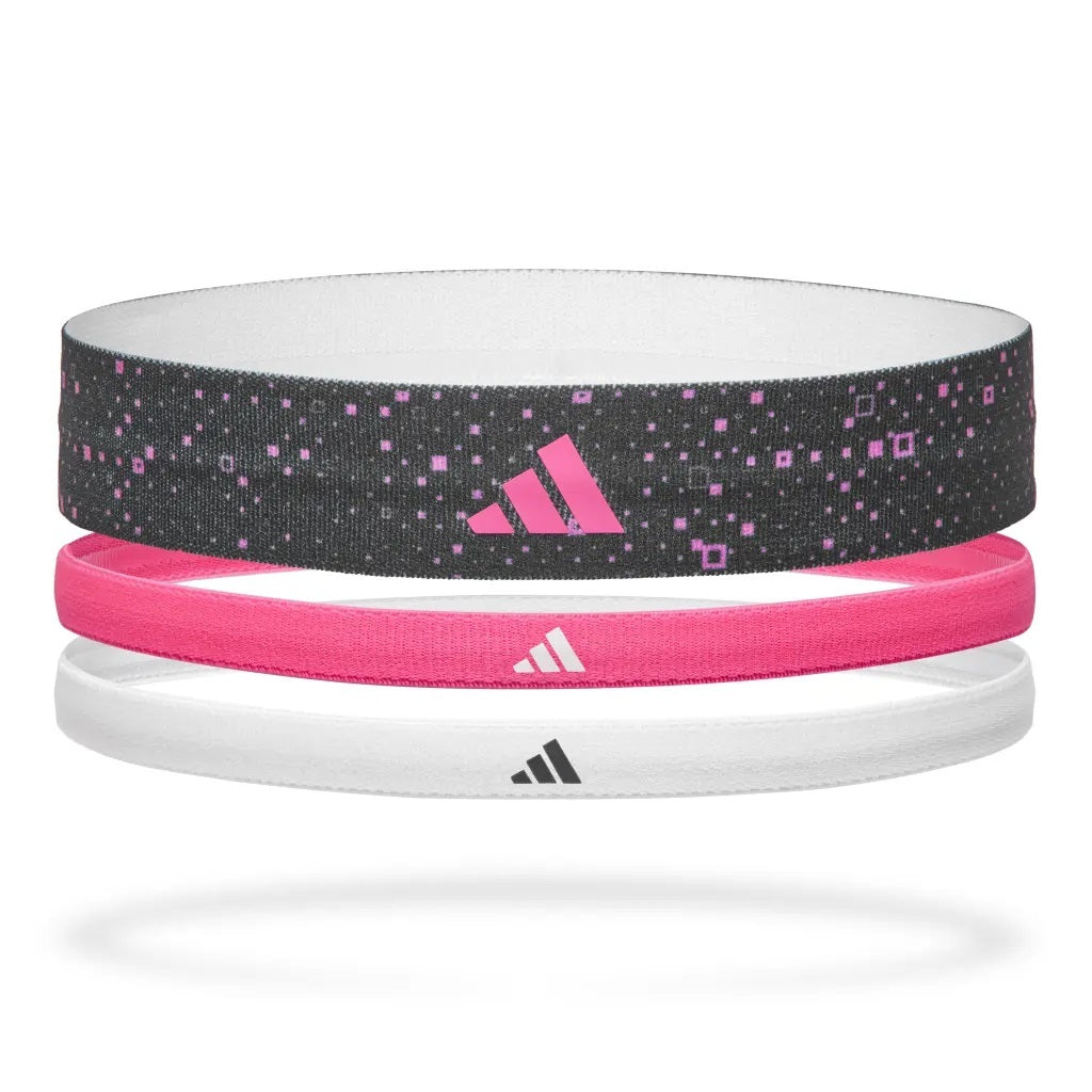 Adidas Hairbands - ADAC-16160-PNKWHBK - Graphic Pink Wh Bk