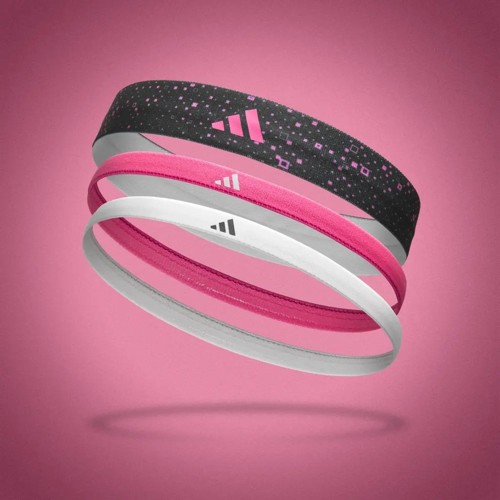 Adidas Hairbands - ADAC-16160-PNKWHBK - Graphic Pink Wh Bk