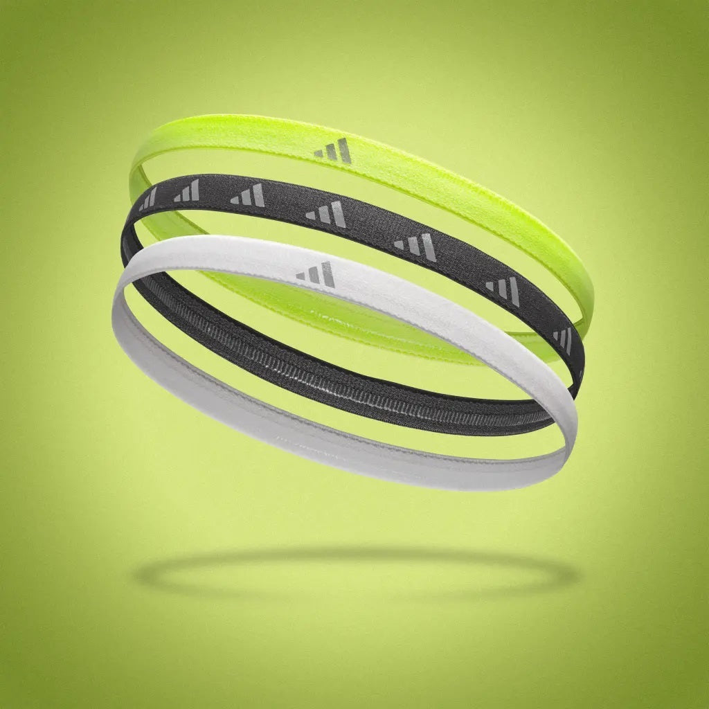 Adidas Hairbands - ADAC-16197-LEMWHSL - Lemon White Silver