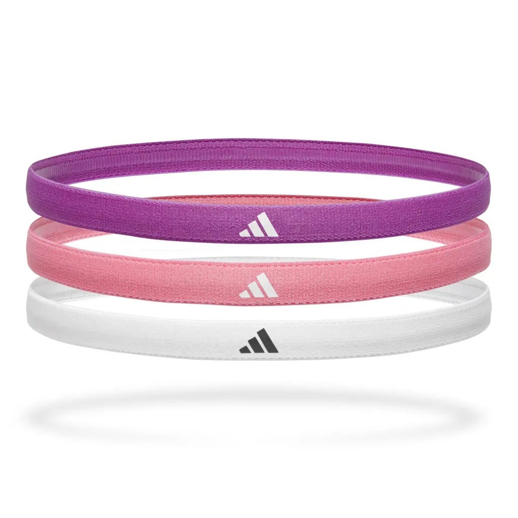 Adidas Hairbands - 0101-ADAC-16198-PURPNKW - Purple Pink White