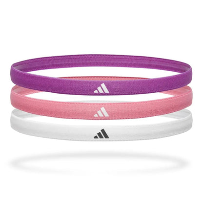 Adidas Hairbands - 0101-ADAC-16198-PURPNKW - Purple Pink White