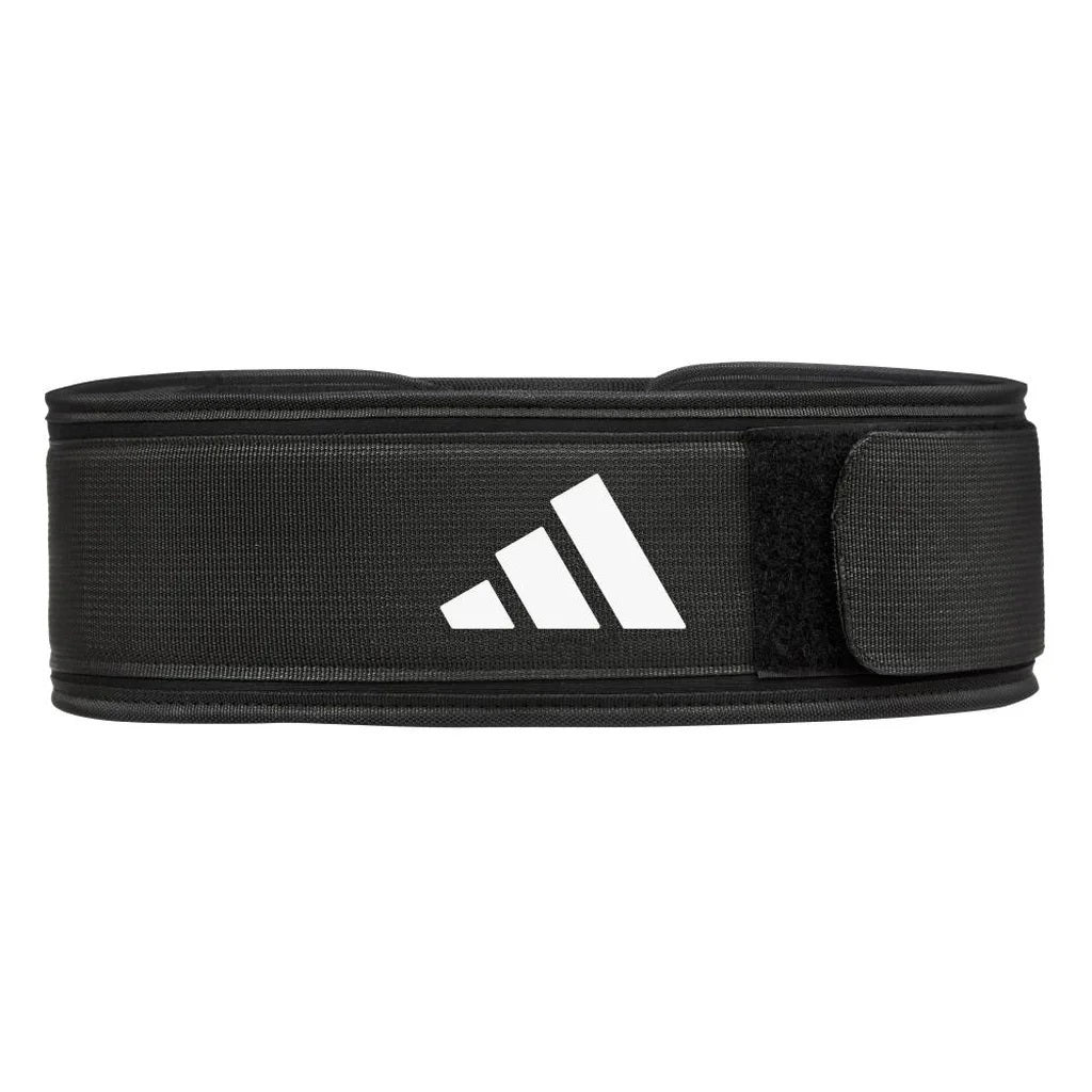 Adidas Ζώνη Άρσης Βαρών M - Weightlifting Belt - Essential - ADGB-12254-NL-BLACK