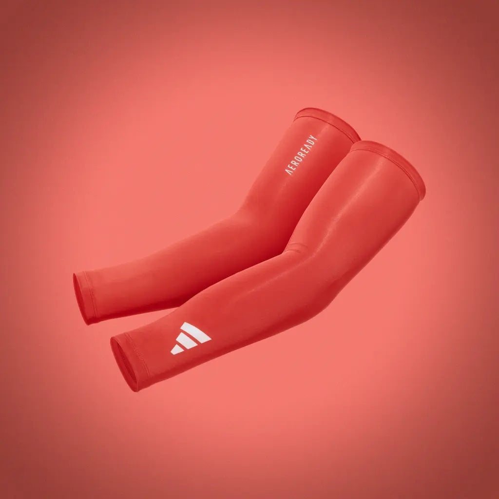 Adidas Μανίκια Συμπίεσης S/M - Aeroready C/Sion - Arm Sleeve Rd - ADSL-13011RD-RED