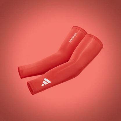 Adidas Μανίκια Συμπίεσης S/M - Aeroready C/Sion - Arm Sleeve Rd - ADSL-13011RD-RED