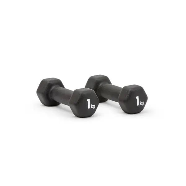 Adidas Βαράκια - Dumbbells 1kg - ADWT-11401 - Black