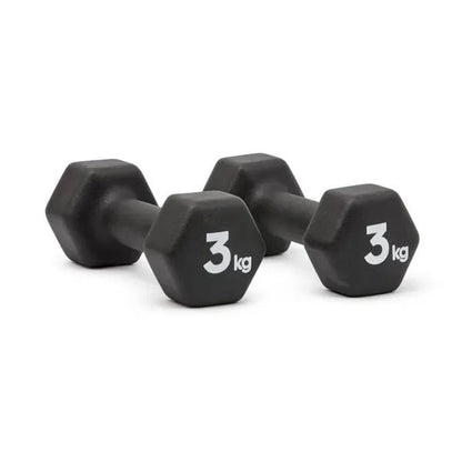 Adidas Βαράκια - Dumbbells 3kg - ADWT-11403 - Black