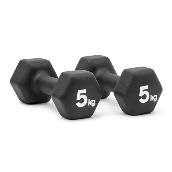 Adidas Βαράκια - Dumbbells 5kg - ADWT-11405 - Black