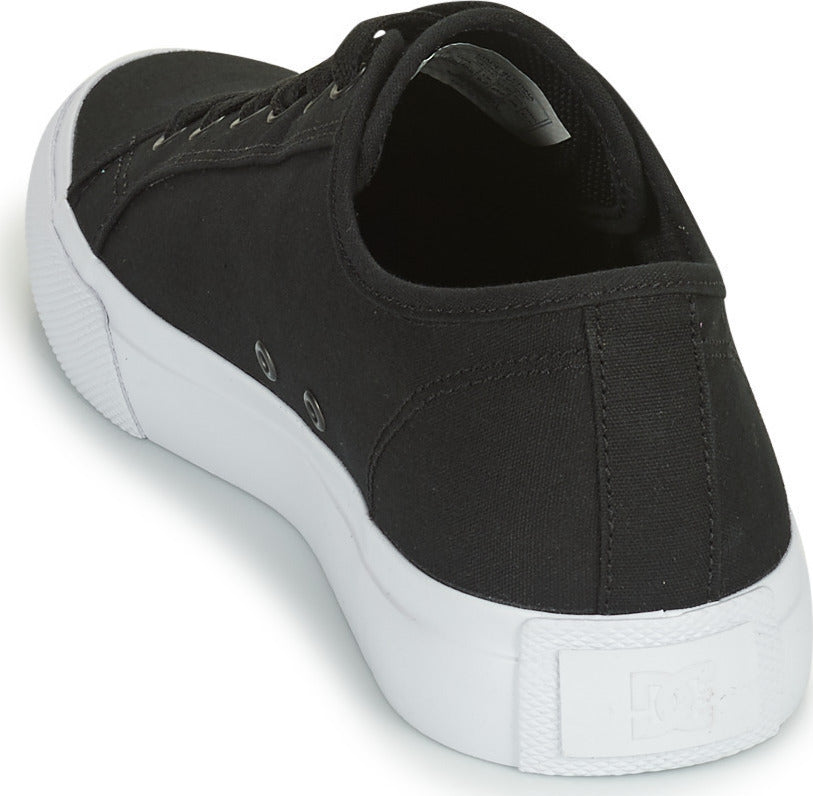 DC Παπούτσι Ανδρικό - Manual - Leather Shoes for Men - ADYS300591-bkw Black/White