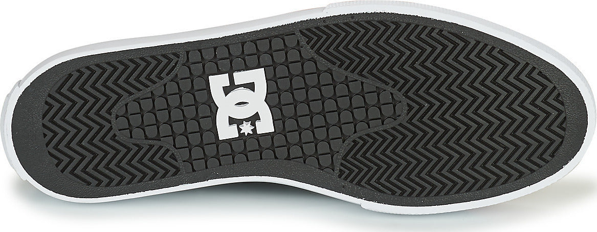 DC Παπούτσι Ανδρικό - Manual - Leather Shoes for Men - ADYS300591-bkw Black/White