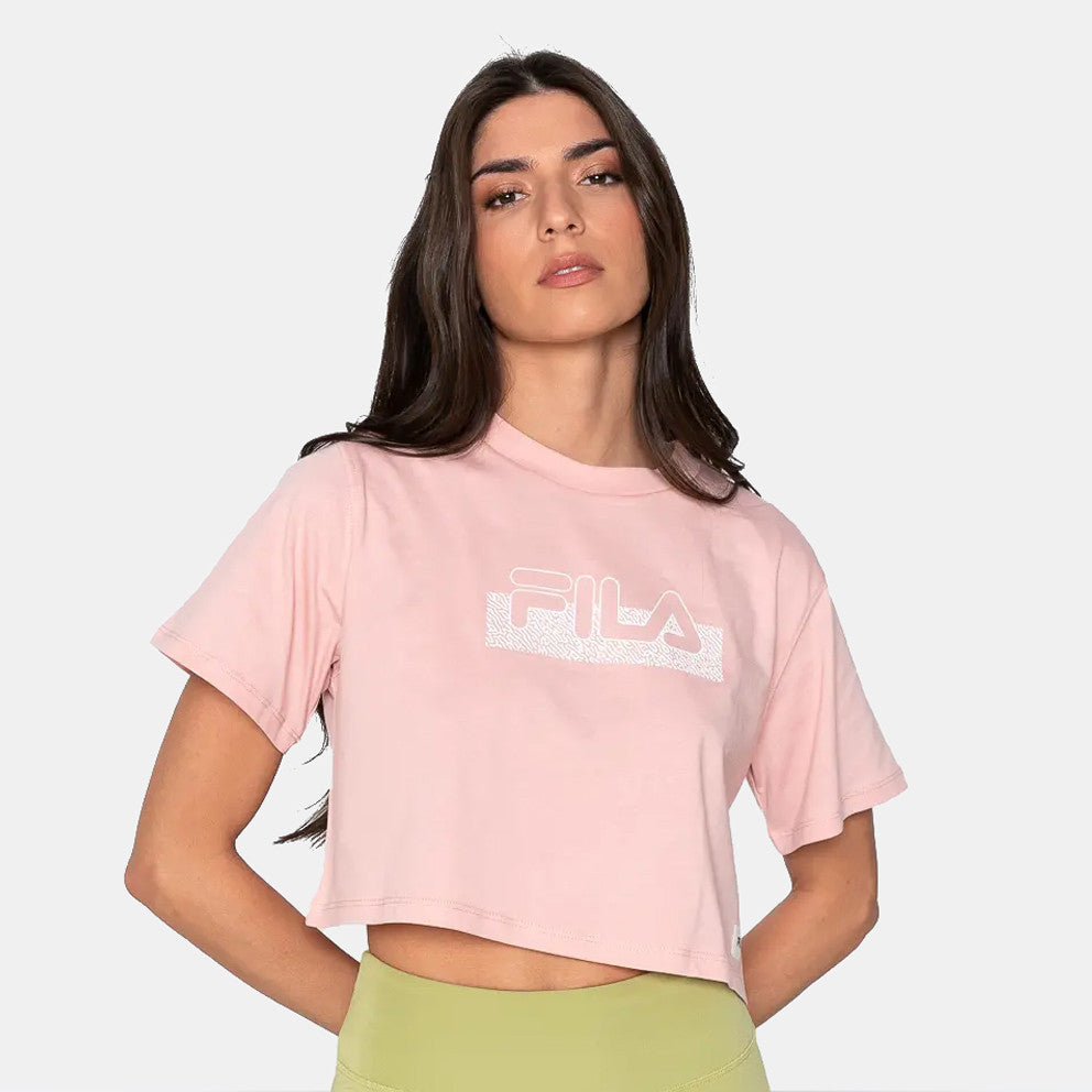 Fila Γυναικείο Κοντομάνικο - Evelyn - APCHWS23020-999 - Pink