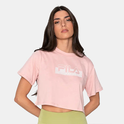 Fila Γυναικείο Κοντομάνικο - Evelyn - APCHWS23020-999 - Pink