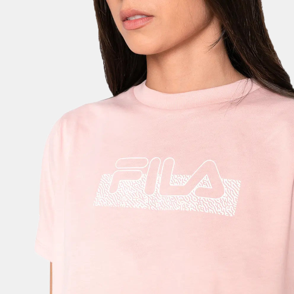 Fila Γυναικείο Κοντομάνικο - Evelyn - APCHWS23020-999 - Pink
