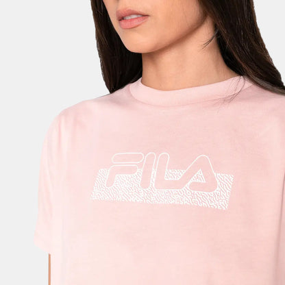 Fila Γυναικείο Κοντομάνικο - Evelyn - APCHWS23020-999 - Pink