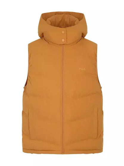 Fila Ανδρικό Αμάνικο Μπουφάν - Klay - APERMF24002-500 - Κίτρινο
