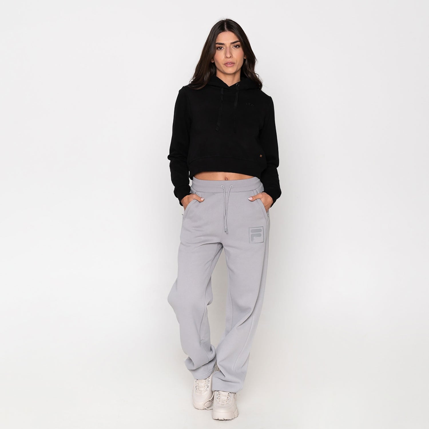 Fila Γυναικείο Φούτερ - Deppy - APJC0025-BLACK