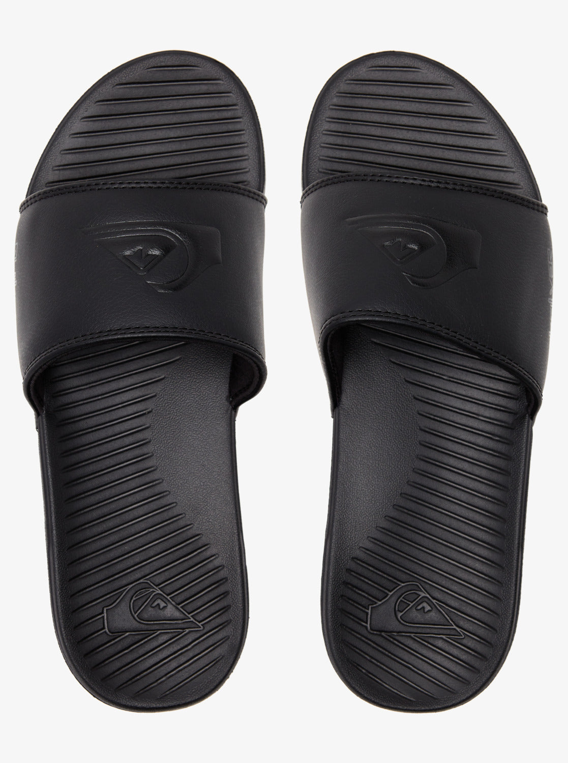 Quiksilver Παντόφλες Ανδρικές - Slider Sandals for Men - AQYL100956-sbkm - Black