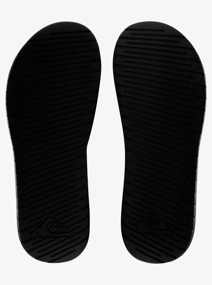 Quiksilver Παντόφλες Ανδρικές - Slider Sandals for Men - AQYL100956-sbkm - Black