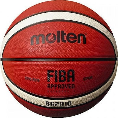 Molten - Μπάλα Μπάσκετ Rubber Cover Orange/Ivory - Size 5