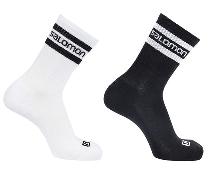Salomon Κάλτσες Δύο Ζεύγη Unisex - LIFESTYLE 365 CREW 2-PACK - C14454