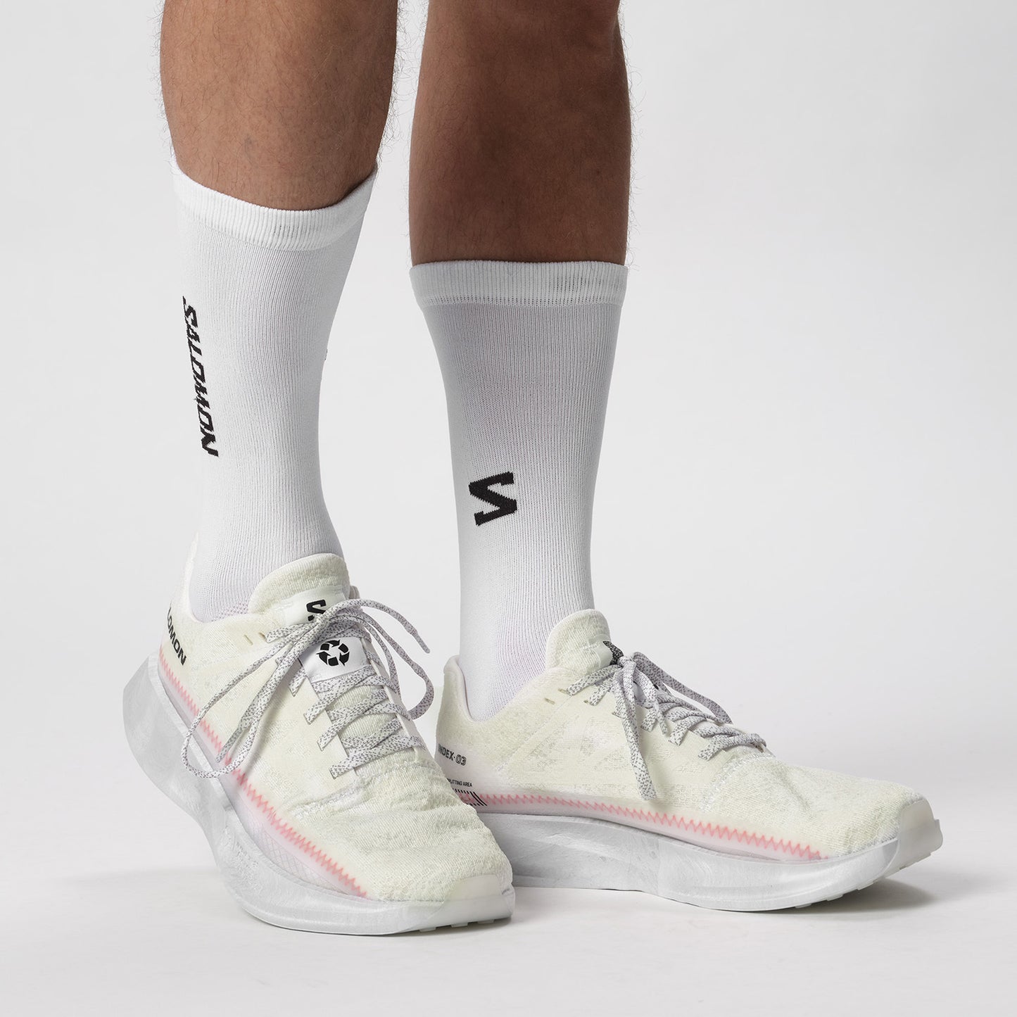 Salomon Κάλτσες Unisex - 365 CREW - C20854 White Black