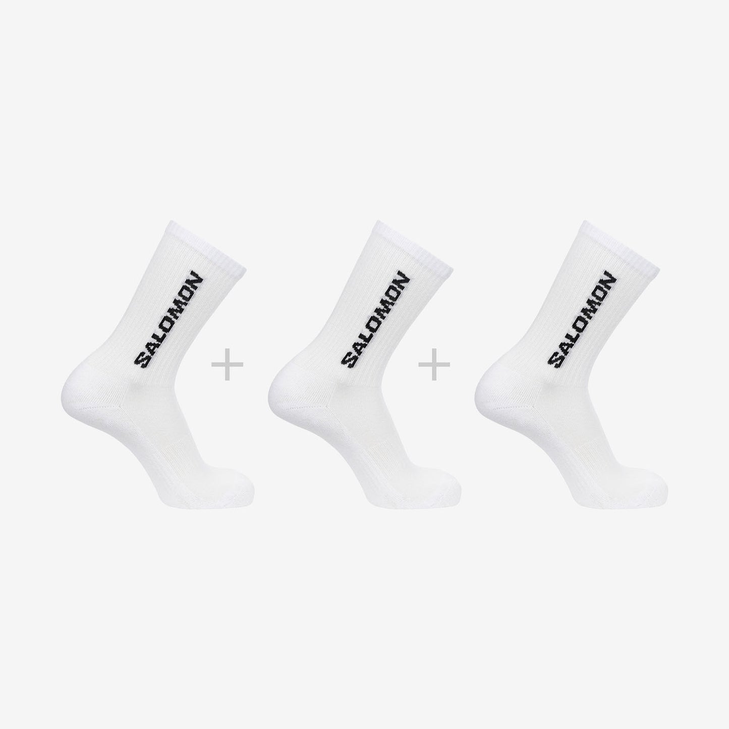 Salomon Κάλτσες Τρία Ζεύγη Unisex - EVERYDAY CREW 3-PACK - C20860 White