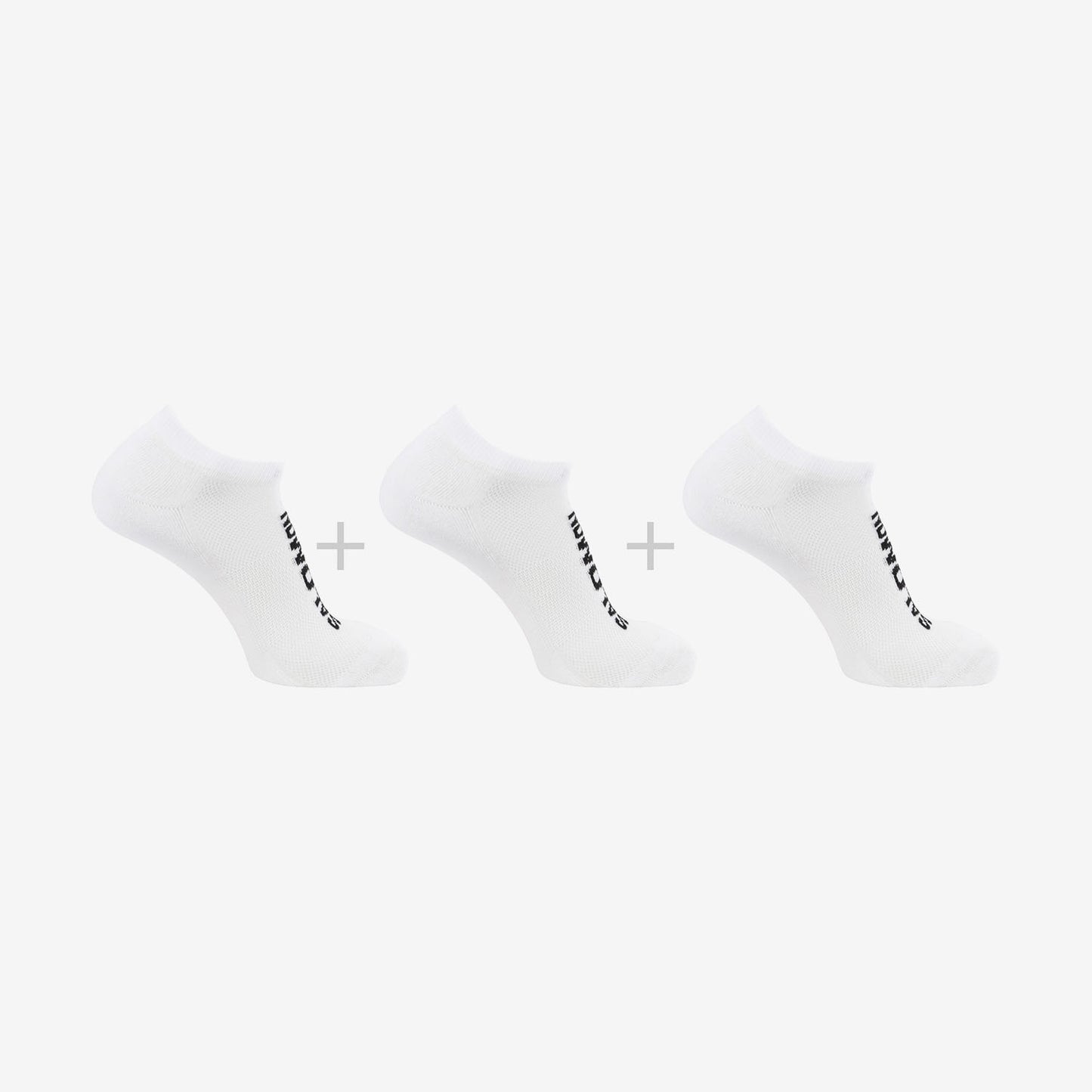 Salomon Κάλτσες Τρία Ζεύγη Unisex - EVERYDAY LOW 3-PACK - C20869 White