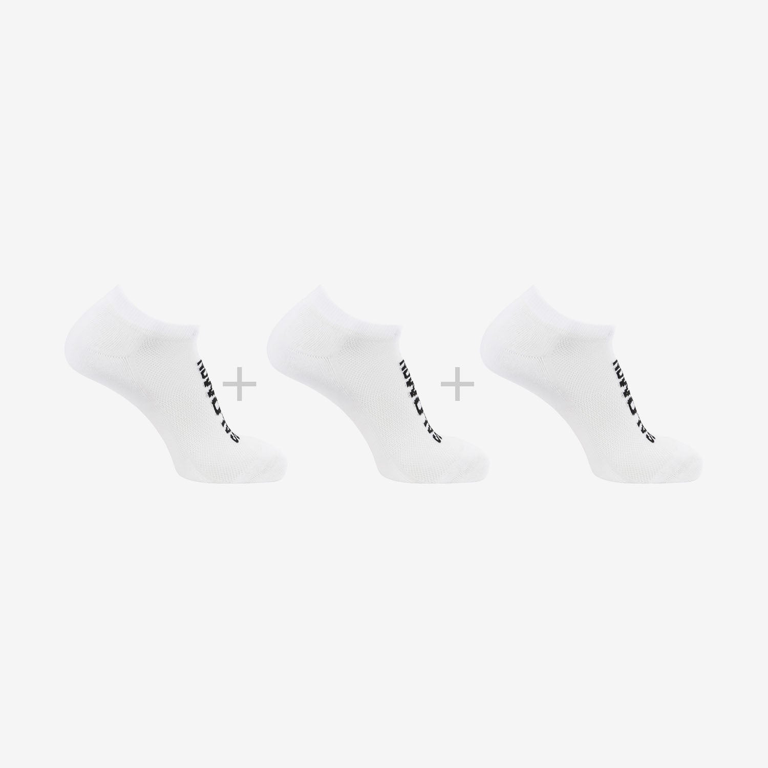 Salomon Κάλτσες Τρία Ζεύγη Unisex - EVERYDAY LOW 3-PACK - C20869 White