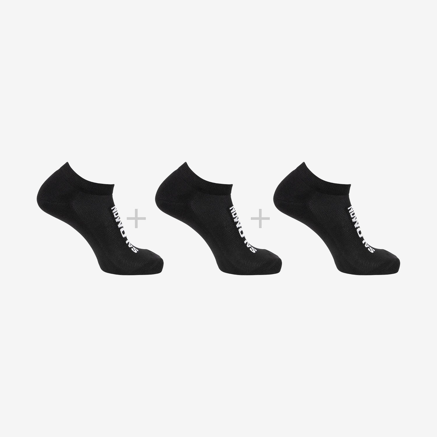 Salomon Κάλτσες Τρία Ζεύγη Unisex - EVERYDAY LOW 3-PACK - C20870 Black
