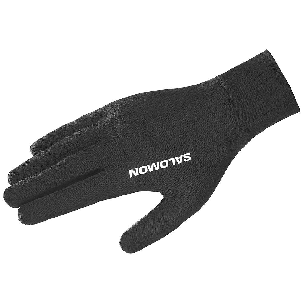 Salomon Unisex Γάντια - MERINO GLOVES - C26001 Black