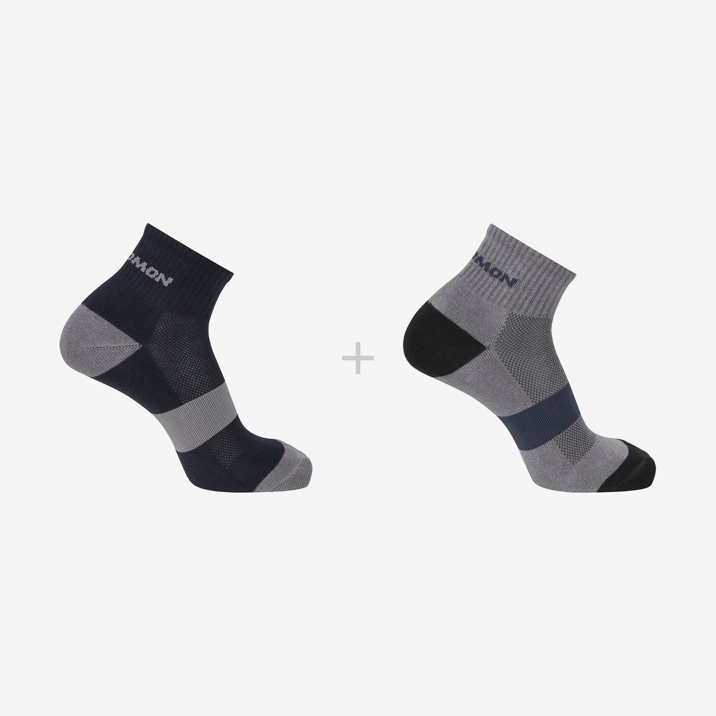 Salomon Κάλτσες Δύο Ζεύγη Unisex - EVASION ANKLE 2-PACK - C26276 BLUE NIGHTS MONUMENT