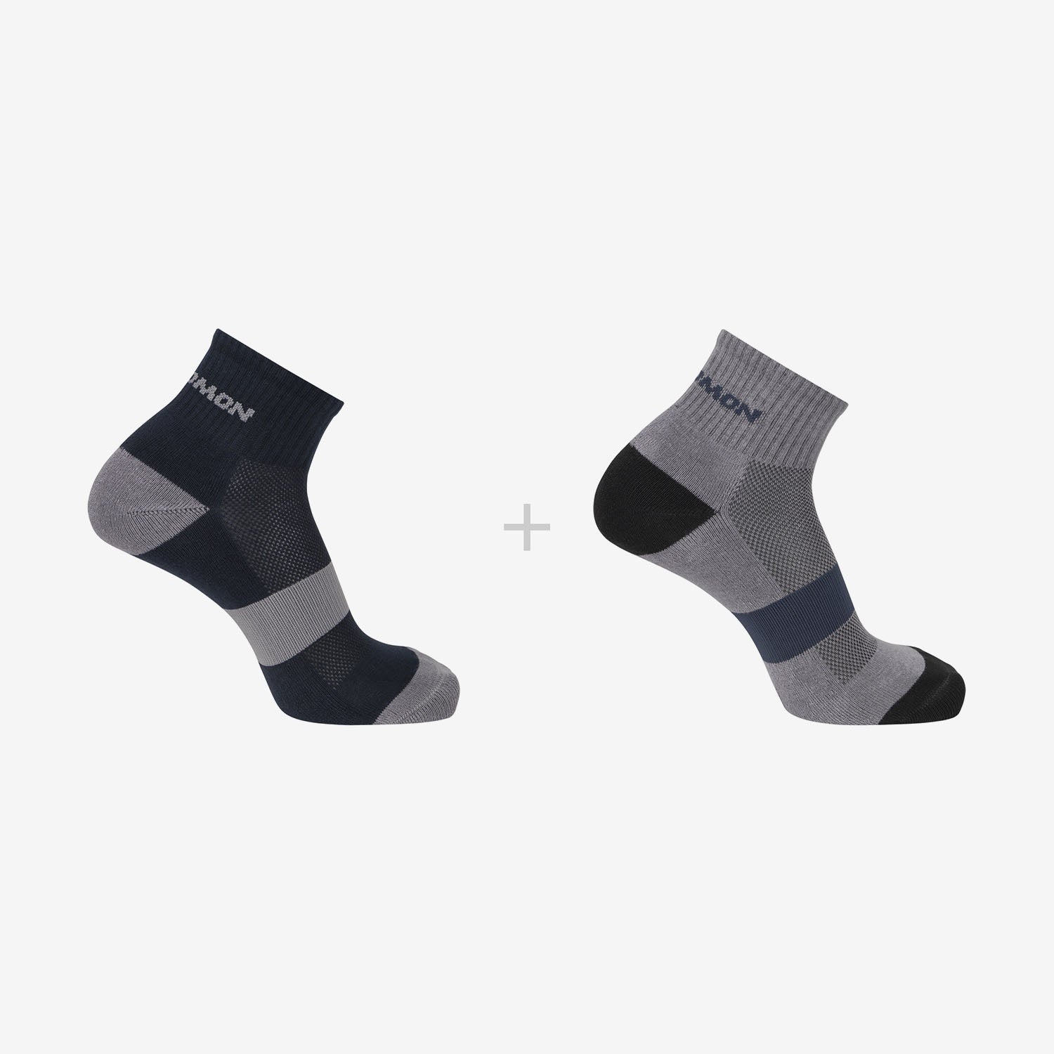 Salomon Κάλτσες Δύο Ζεύγη Unisex - EVASION ANKLE 2-PACK - C26276 BLUE NIGHTS MONUMENT