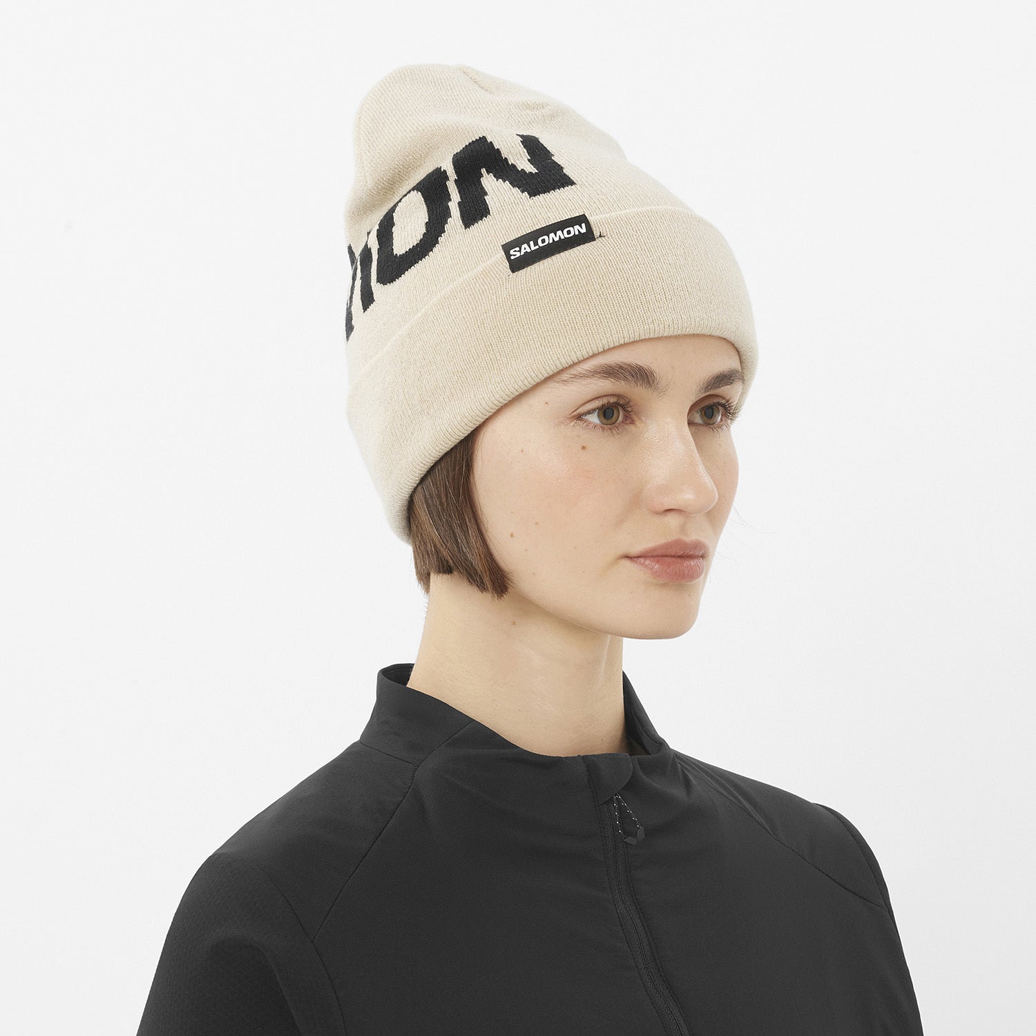 Salomon Σκούφος - HERMITAGE BEANIE - C26302 WHISPER WHITE