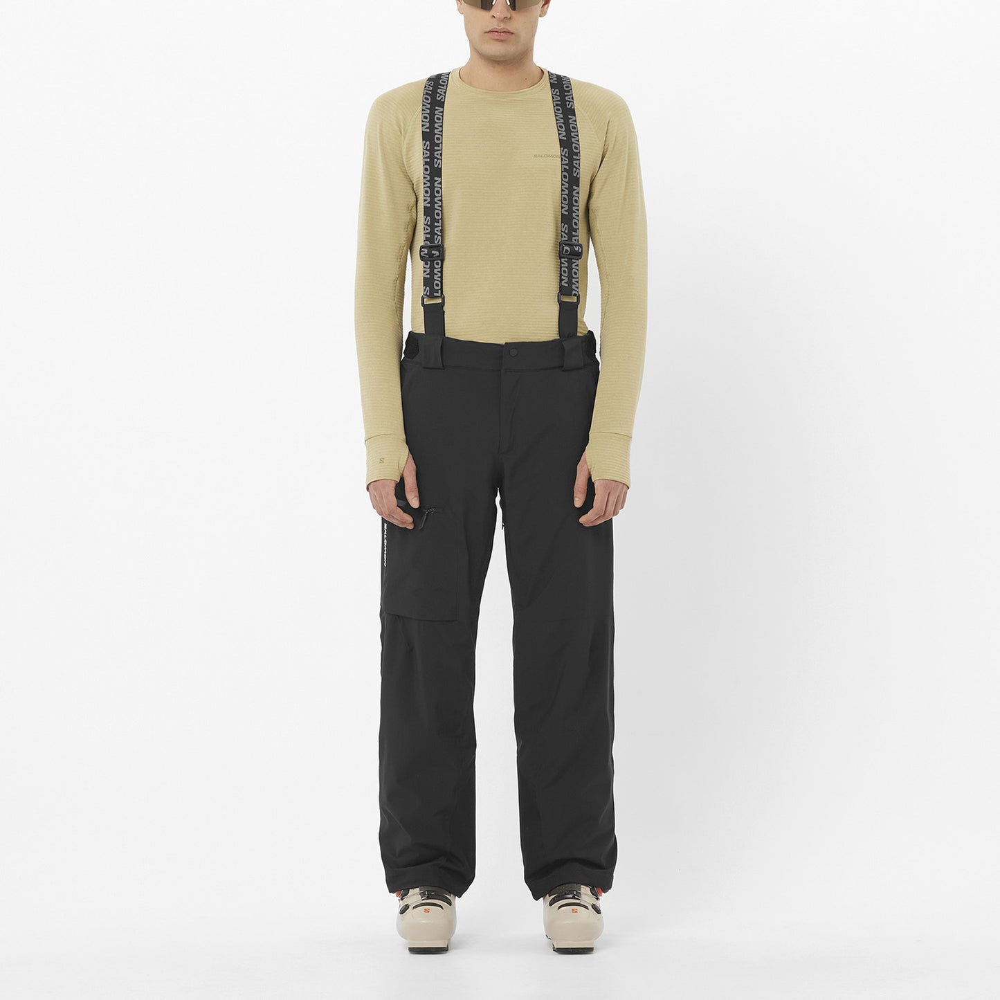 Salomon Ανδρικό Παντελόνι Σκι - BRILLIANT PANT M DEEP BLACK - C26355