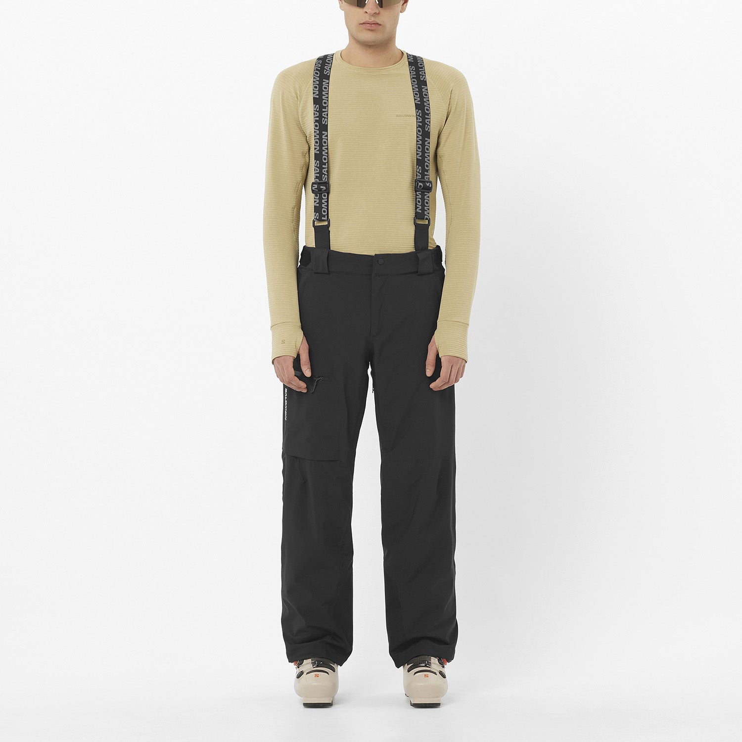 Salomon Ανδρικό Παντελόνι Σκι - BRILLIANT PANT M DEEP BLACK - C26355