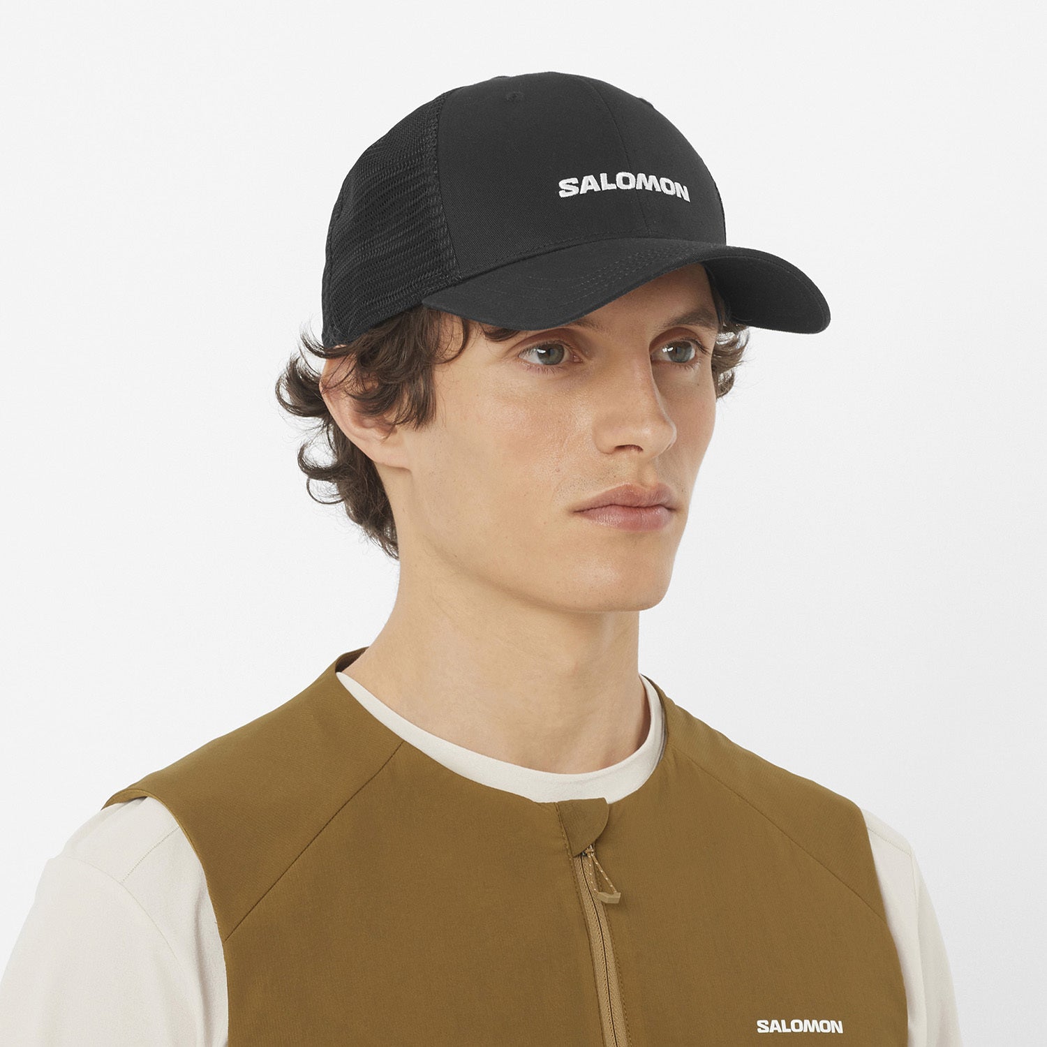 Salomon Unisex Καπέλο - LOGO TRUCKER CAP - C26822 BLACK