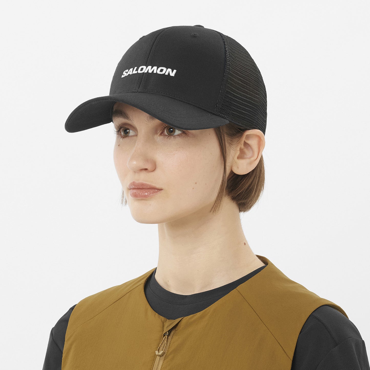 Salomon Unisex Καπέλο - LOGO TRUCKER CAP - C26822 BLACK