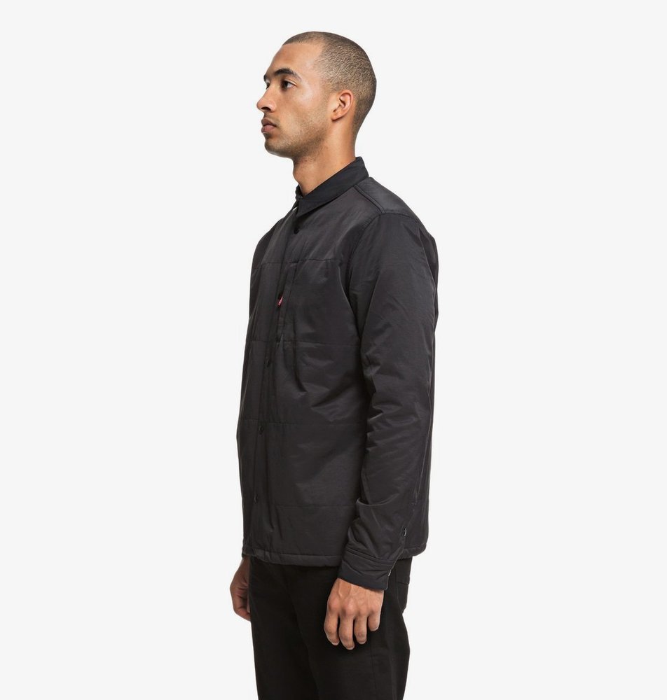 DC Μπουφάν Back It - Long Sleeve Quilted Over Shirt for Men EDYWT03205-kvj0 Black