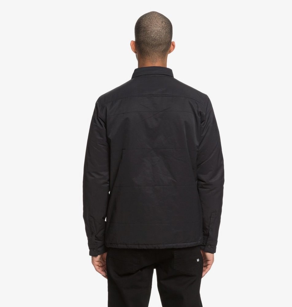 DC Μπουφάν Back It - Long Sleeve Quilted Over Shirt for Men EDYWT03205-kvj0 Black