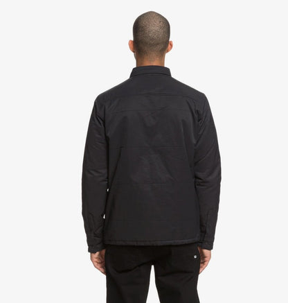 DC Μπουφάν Back It - Long Sleeve Quilted Over Shirt for Men EDYWT03205-kvj0 Black