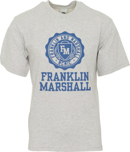 Franklin & Marshal T-Shirt Ανδρικό Κοντό Μανίκι - Grey