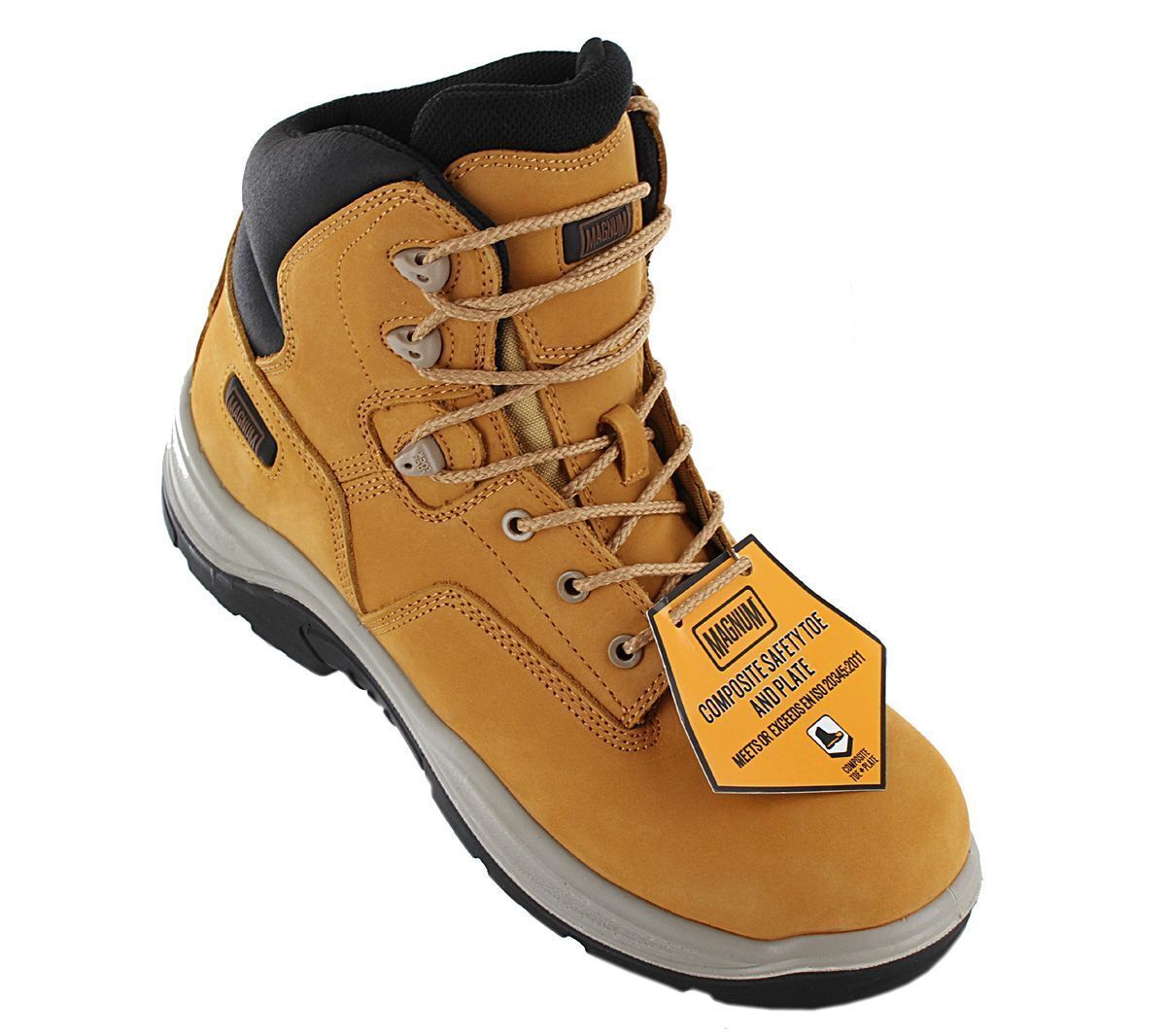 Magnum Ανδρικό Μποτάκι Εργασίας - Precision Sitemaster CT CP - M801334-079 - Honey Nubuck