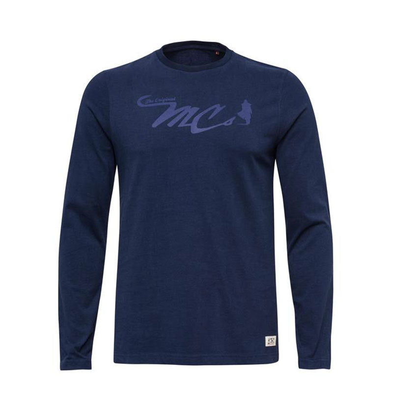 Marlboro Classics Μπλουζάκι T Shirt M/M - Navy Blazer - MCS-M-T-05004-704