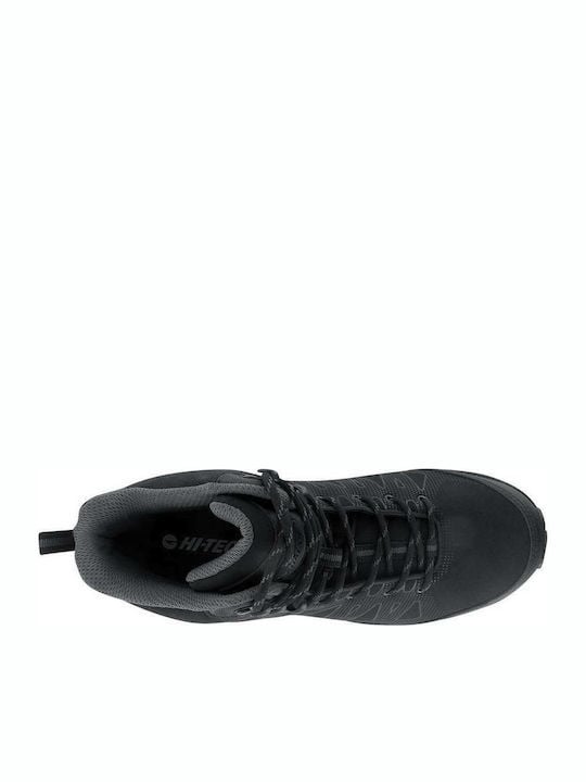 Hi-Tec Ανδρικά Ορειβατικά Μποτάκια - Raven Mid WP Men - Black - O006888-022