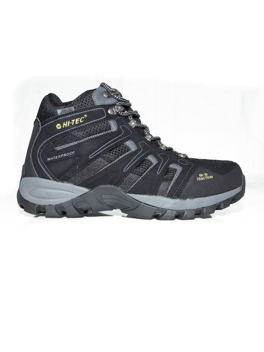 Hi-Tec Ανδρικά Ορειβατικά Μποτάκια - Torca Mid WP - Black - O010250-022