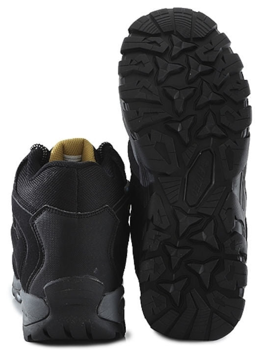 Hi-Tec Ανδρικά Ορειβατικά Μποτάκια - Torca Mid WP - Black - O010250-022