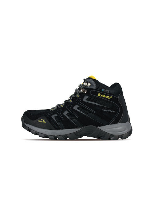 Hi-Tec Ανδρικά Ορειβατικά Μποτάκια - Torca Mid WP - Black - O010250-022