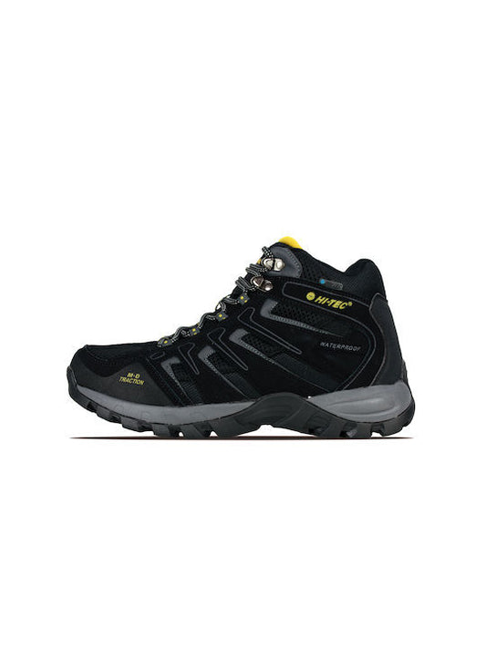 Hi-Tec Ανδρικά Ορειβατικά Μποτάκια - Torca Mid WP - Black - O010250-022